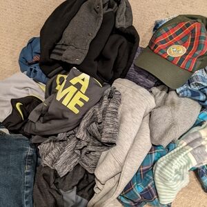 Cozy Kids Matching Set - Gray and Black